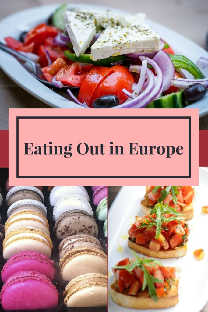 eating out in europe