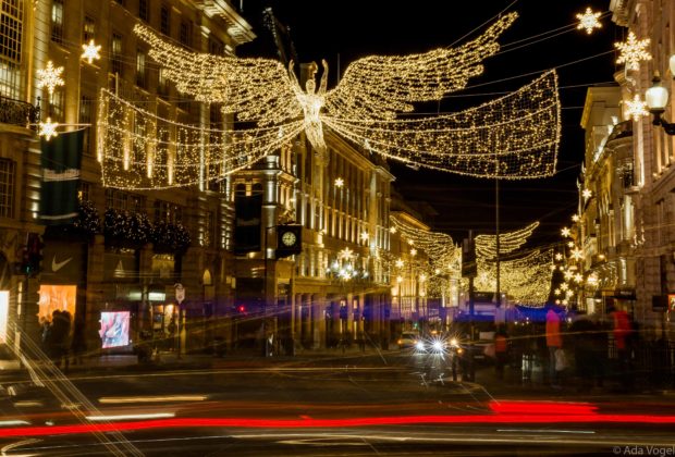 Christmas lights in London! | Stylish Traveler