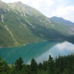 morskie oko from the top