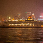boat view in hong kong